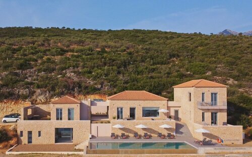 Villa Nupadi, Забронировать Вилла Отели периферийной единицы Мессения с бассейном, Бассейн