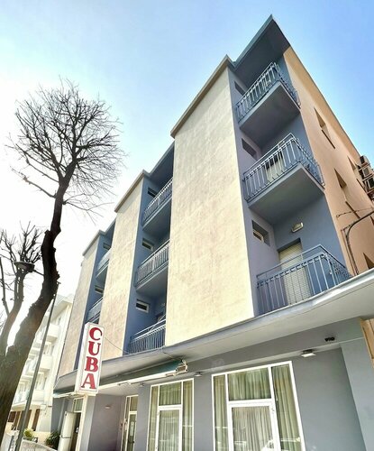 Hotel Cuba Rimini, Забронировать Отель Отели Риваззурра с питанием, Пансион
