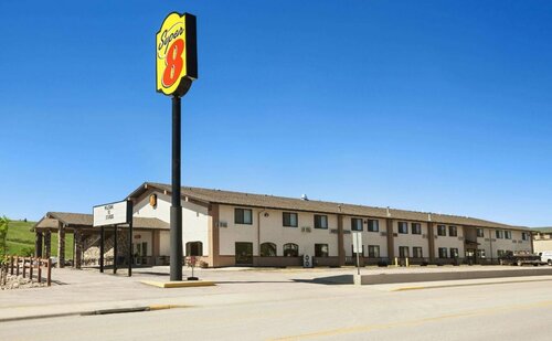 Super 8 by Wyndham Sturgis, Забронировать Мини-отель Отели Стерджис с парковкой, Парковка