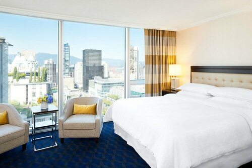 Sheraton Vancouver Wall Centre, Foglalás Szálloda Szállodák Brit Columbia medencével, Uszoda