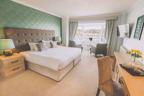 Greenbank Hotel, Book Hotel Cornwall hoteller med parkering, Parkering