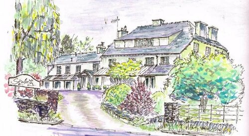 Beech Cottage - Skelwith Bridge, Book Feriehus Hoteller i Cumbria med parkering, Parkering