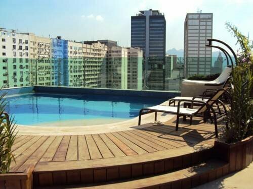 Hotel Atlantico Tower, Забронировать Отель Отели штата Рио-де-Жанейро с бассейном, Бассейн