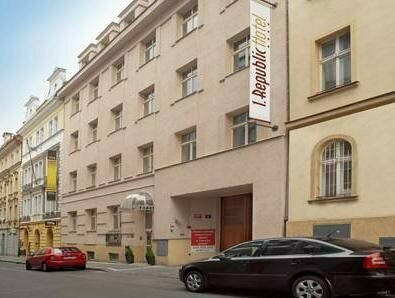 1.Republic Hotel, Забронировать Отель Отели Праги 3 звезды, рядом с Музеум, 3*