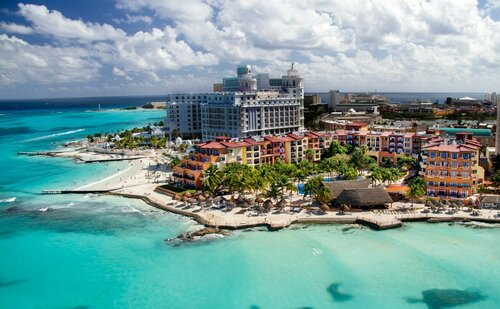 Fiesta Americana Cancun Villas, Забронировать Курортный отель Канкун Кинтана-Роо, рядом с The City Nightclub