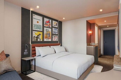 Hampton by Hilton Manchester City Centre, Забронировать Отель Манчестер Большой Манчестер, рядом с Площадь Альберта