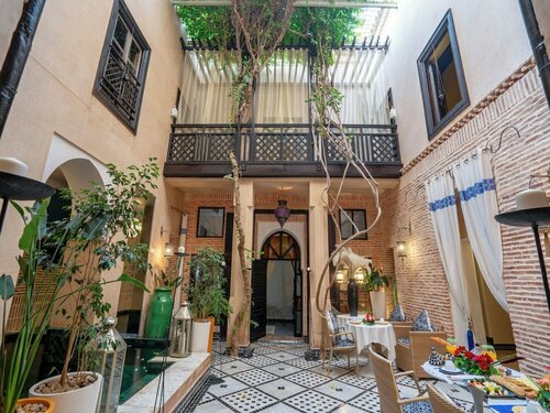 Riad N'S & Spa, Забронировать Отель Бизнес-отели Марракеша, рядом с Дворец Бахия, 4* 5*