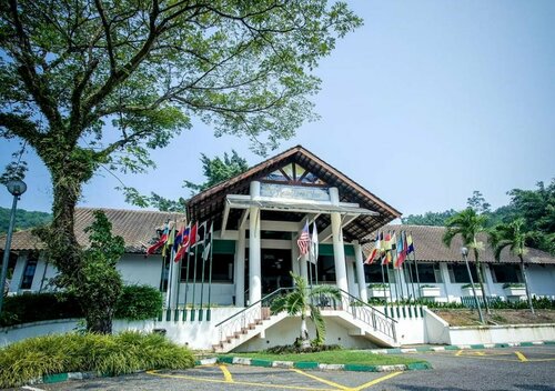 Residence Inn Cherating, Reservar Hotel Hotéis em Balok com estacionamento, Estacionamento