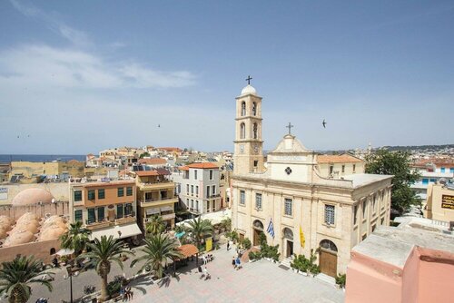 Vilelmine, Забронировать Отель Ханья периферийная единица Ханья, рядом с Chania Municipal Garden