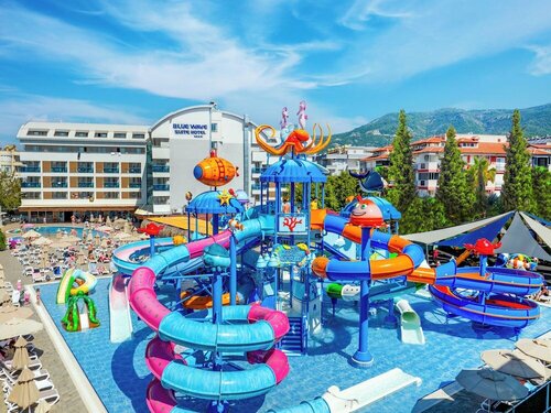 Blue Wave Suite Hotel, Забронировать Отель Отели Побережья Алании 4 звезды, 4*