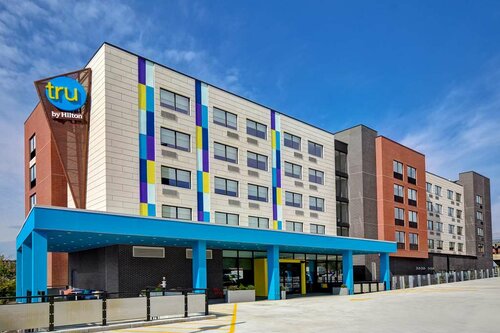 Tru By Hilton Manchester Downtown, Забронировать Отель Манчестер Mclntyre, рядом с Арена Южного университета Нью-Гэмпшира