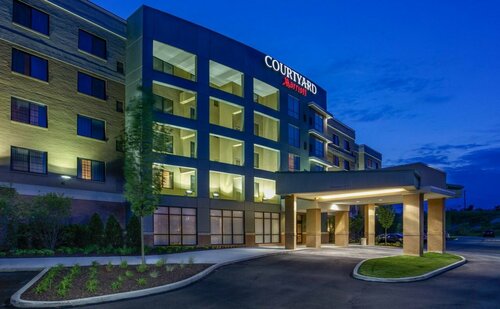 Courtyard by Marriott Pittsburgh North/Cranberry Woods, Забронировать Отель Крэнберри-Тауншип Пенсильвания