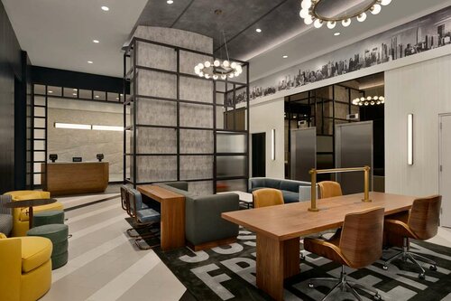 DoubleTree by Hilton New York Downtown, Забронировать Отель Бизнес-отели Нью-Йорка, рядом с Замок Клинтон, 4* 5*