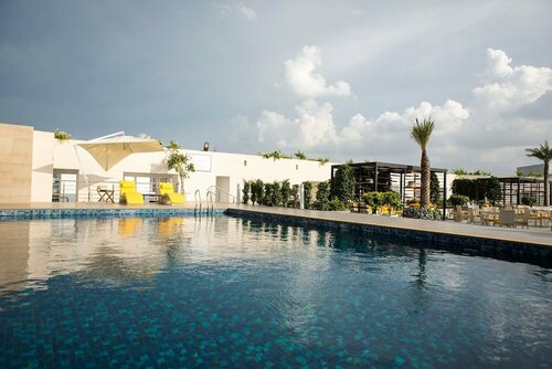 Marigold By GreenPark, Reservar Hotel Hotéis em Telangana com piscina, Piscina