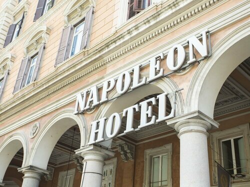Отель Napoleon, Забронировать Отель Отели Рима 4 звезды, рядом с Brancaccio Theatre, 4*
