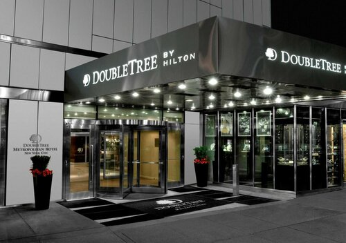 Отель DoubleTree by Hilton Metropolitan - New York City, Забронировать Отель Бизнес-отели Нью-Йорка, рядом с Парк Greenacre, 4* 5*