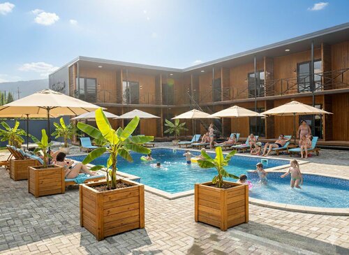 Курортный отель SEA HOUSE ECO FAMILY HOTEL 4*, Забронировать Курортный отель Отели Алахадзы с питанием, Пансион
