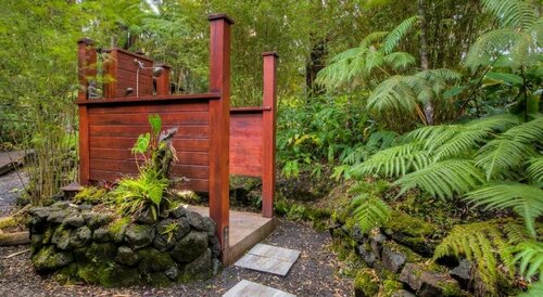Volcano Mist Cottage, Забронировать Дом для отпуска Коттеджи Острова Гавайев, Коттедж