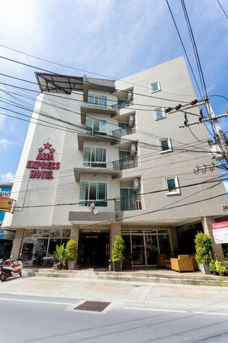 Asia Express Hotel, Забронировать Отель Отели Патонг-Бич с парковкой, рядом с Больница Патонга, Парковка