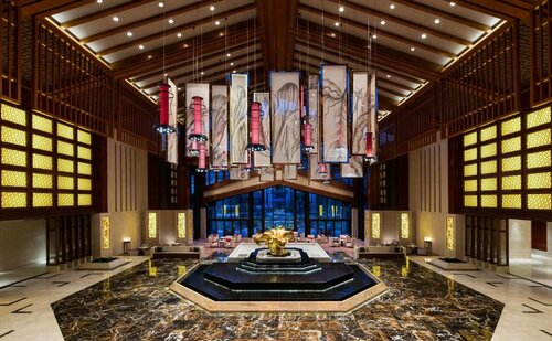 Wutai Mountain Marriott Hotel, Rezerwuj Hotel Hotele w Wutaishan z parkingiem, Parking