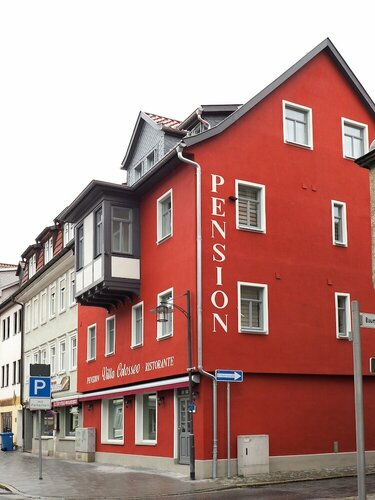 Pension Villa Colosseo im Herzen von Meiningen, Prenota Villa Hotel a Rhön con parcheggio, Parcheggio