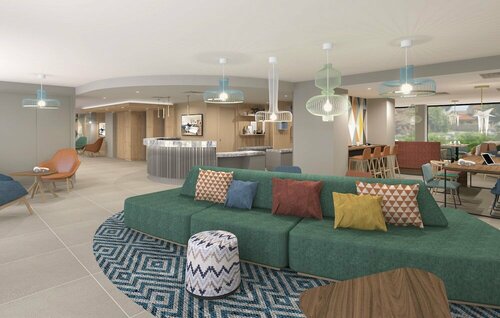 Hampton By Hilton Bordeaux Centre Meriadeck, Забронировать Отель Бордо Жиронда, рядом с Национальный центр Жана Мулена