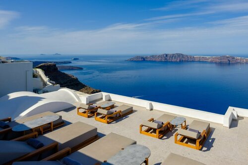 Andromeda Villas & Spa Resort, Забронировать Курортный отель Курортные отели Имеровиглион, рядом с Монастырь Святого Николая, Курортный отель