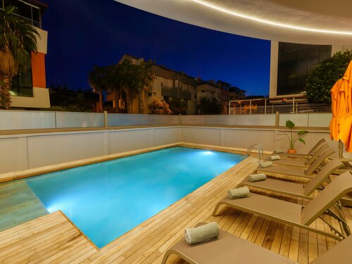 Echinus Blue Hotel, Rezerwuj Hotel Hotele w Mediterranean Region Turkey z Basenem, Basen