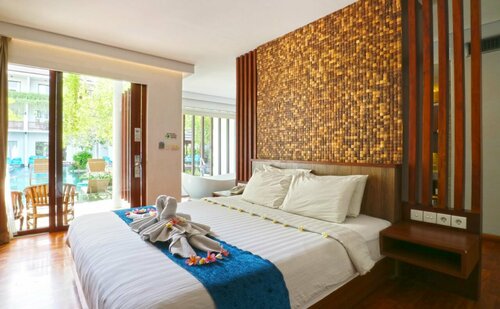 Aquarius Star Hotel, Boek Hotel Hotels in Bali met ontbijt, Ontbijt