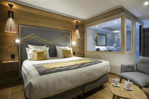 Hôtel Alparena & Spa - 4 étoiles, Забронировать Курортный отель Курортные отели Рона-Альпы, Курортный отель