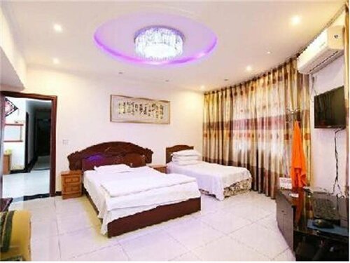 Anxian zhaozhuang Luofushan Huacheng Hotel, Prenota Hotel Hotel a Mianyang con parcheggio, Parcheggio