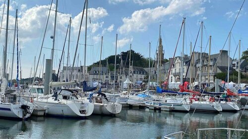 Villa la Korrigane vue mer cuisine privée, Réserver Chambre d'hôtes Hôtels à Bretagne avec parking, Parking