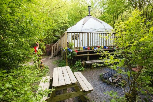 Larkhill Tipis and Yurts, Book Hotel SPA-hoteller i Glamorgan, SPA