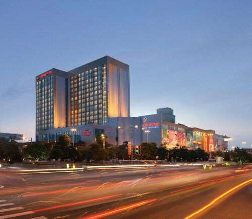 Crowne Plaza Zhongshan Xiaolan, Забронировать Отель Чжуншань Гуандун