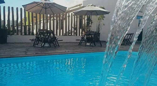 Mar do Farol Praia Hotel, Забронировать Отель Отели Аракжу с бассейном, рядом с Пляж Короа-до-Мейо, Бассейн
