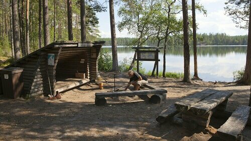 Manamansalo Camping, Réserver Camping Hôtels à Finlande-Orientale avec parking, Parking