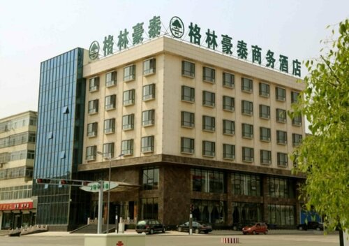 GreenTree Inn Ningbo Yinxian Ave Airport Road Business Hotel, Забронировать Отель Отели Нинбо с парковкой, Парковка