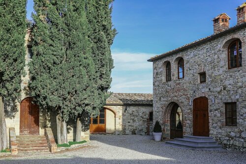 Castello La Leccia, Book Landbrugsophold SPA-hoteller i Chianti, SPA