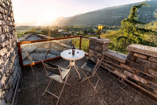 Castel de Daval, Book Bed and Breakfast Sierre hoteller med morgenmad, Morgenmad