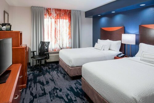 Fairfield Inn & Suites by Marriott Austin Parmer Tech Ridge, Забронировать Отель Остин Greater Austin, рядом с Tech Ridge Center Shopping Mall