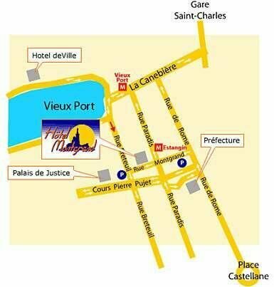 Appart hôtel Maison Montgrand-Vieux Port, Забронировать Отель Кастеллан и Префе Марсель