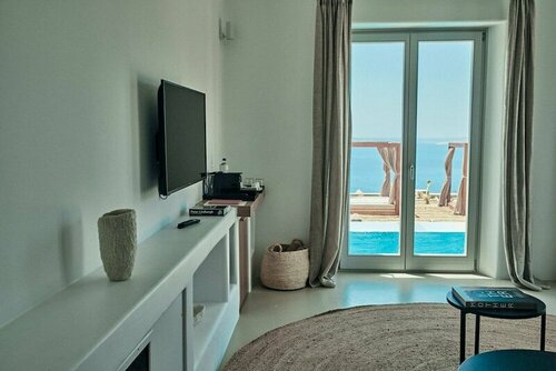 Collini Hotel Mykonos, WorldHotels Elite, Забронировать Отель Отели Фанари с завтраком, Завтраки