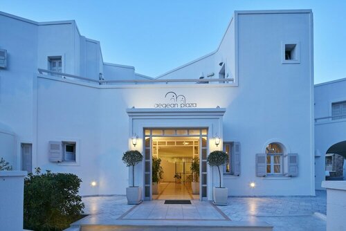 Aegean Plaza Hotel, Забронировать Отель Отели Санторини 4 звезды, рядом с Черный пляж, 4*