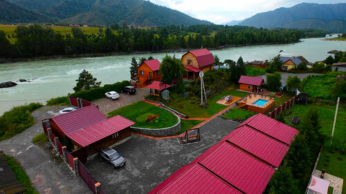 Katun Guest house, Rezervasyon Misafirhane Altay Cumhuriyeti Havuzlu Oteller, Yüzme Havuzu