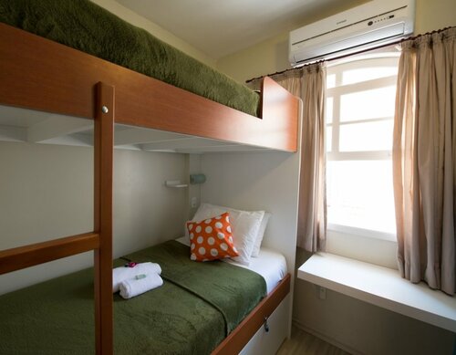 Brazilodge All Suites Hostel, Забронировать Хостел Недорогие отели Сан-Пауло, рядом с Ана Роза, недорого