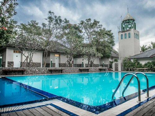 Baan Tai Had Resort, Rezervați Stațiune Hoteluri în Samut Songkhram cu piscină, Piscină
