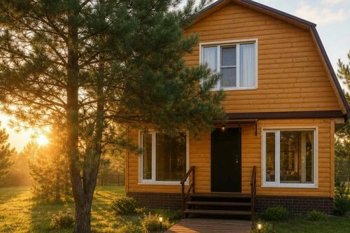 Domiki v Lesu Recreation Camp, Book Turistbase Hoteller i Moskva oblast med parkering, Parkering