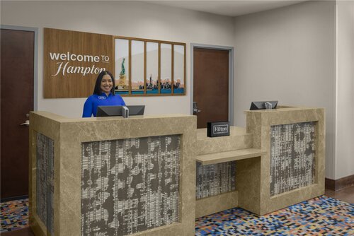 Hampton Inn Manhattan Grand Central, Забронировать Отель Мидтаун-Ист Нью-Йорк, рядом с Здание Фонда Форда