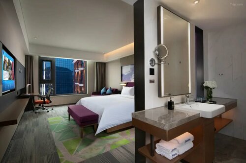 Отель Hampton by Hilton Beijing Guomao CBD, Забронировать Отель Чаоян Пекин