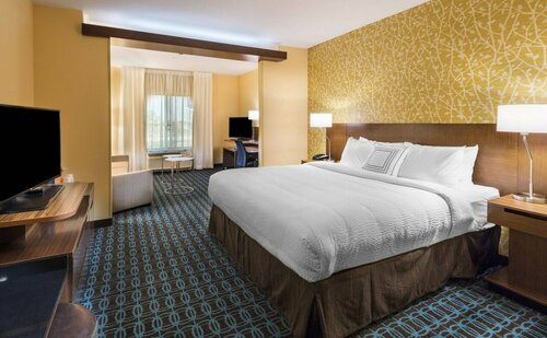 Fairfield Inn & Suites by Marriott Dallas Waxahachie, Забронировать Отель Отели Ваксахачи с парковкой, Парковка